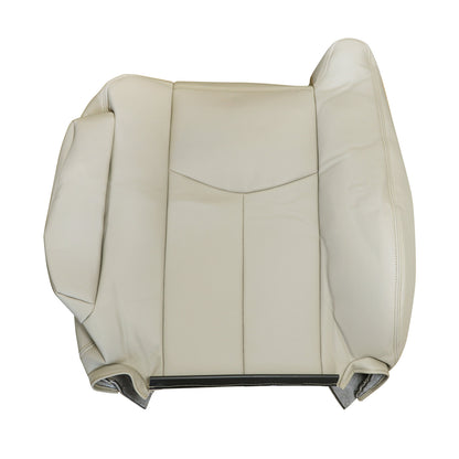 For 2003 2004 2005 2006 Chevy Suburban Driver Top Lean Back Seat Cover Light Tan