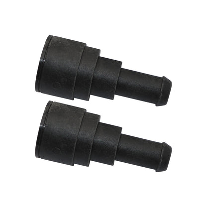 Fits Cadillac Chevrolet Tahoe GMC Buick 1Pair Heater Core Coolant Hose Connector
