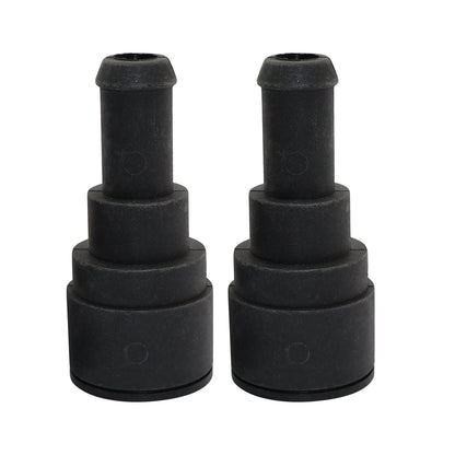 Fits Cadillac Chevrolet Tahoe GMC Buick 1Pair Heater Core Coolant Hose Connector