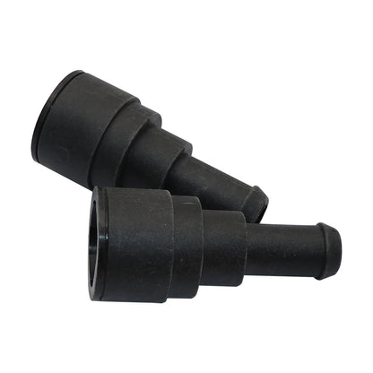 Fits Cadillac Chevrolet Tahoe GMC Buick 1Pair Heater Core Coolant Hose Connector
