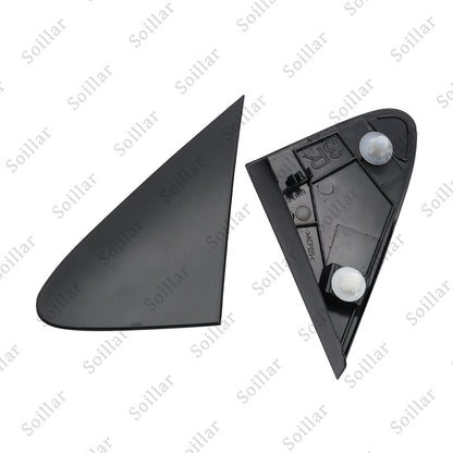 2Pcs Side View Mirror Fender Corner Trim Cover Fits For Toyota Corolla 2008-2013