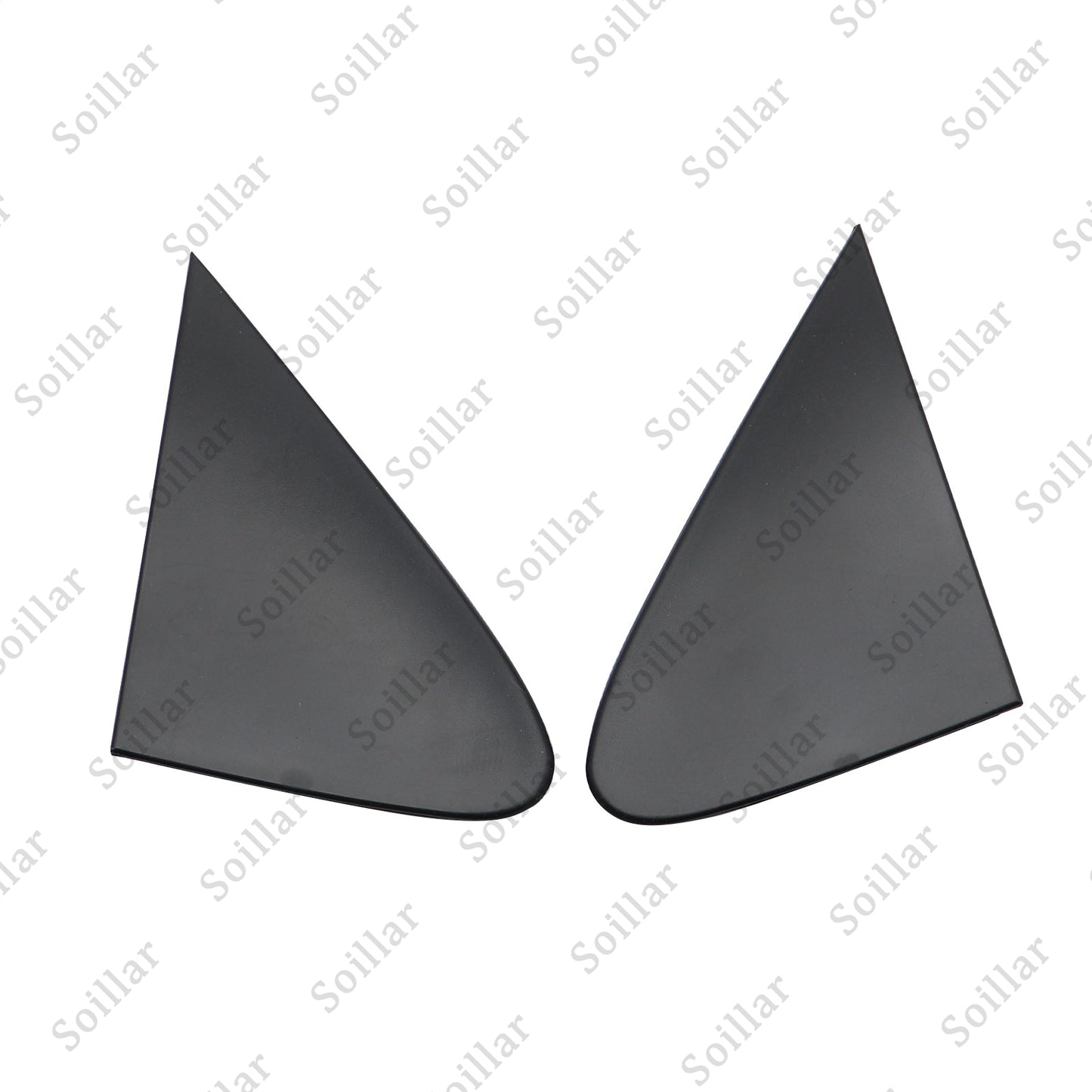 2Pcs Side View Mirror Fender Corner Trim Cover Fits For Toyota Corolla 2008-2013