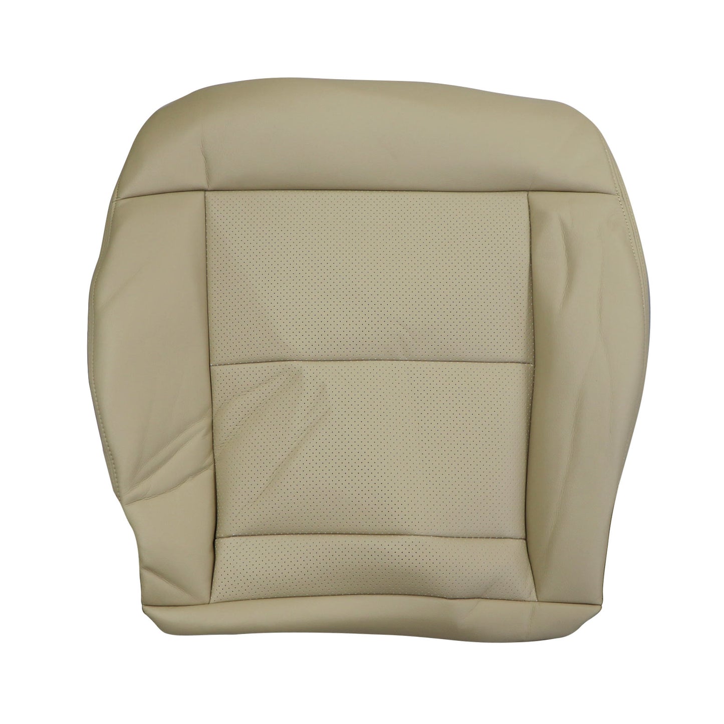 For 2014 2015 2016 Mercedes Benz E350  E300 Driver Bottom Leather Seat Cover Tan