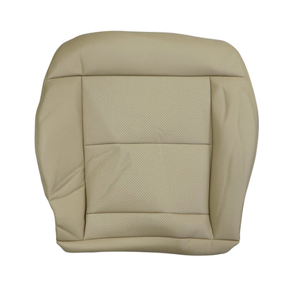 For 2014 2015 2016 Mercedes Benz E350  E300 Driver Bottom Leather Seat Cover Tan