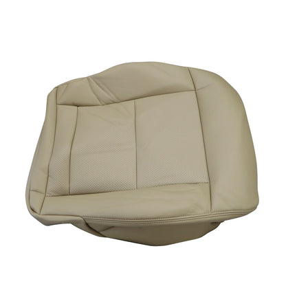 For 2014 2015 2016 Mercedes Benz E350  E300 Driver Bottom Leather Seat Cover Tan