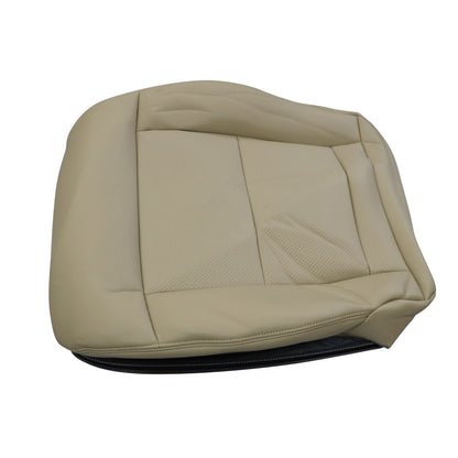 For 2014 2015 2016 Mercedes Benz E350  E300 Driver Bottom Leather Seat Cover Tan