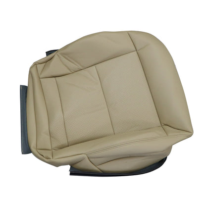 For 2014 2015 2016 Mercedes Benz E350  E300 Driver Bottom Leather Seat Cover Tan