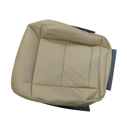 For 2014 2015 2016 Mercedes Benz E350  E300 Driver Bottom Leather Seat Cover Tan