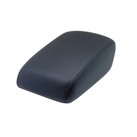 Fits 2012-18 Ford Focus Leather Armrest Center Console Lid Cover Black