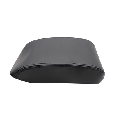 Fits 2012-18 Ford Focus Leather Armrest Center Console Lid Cover Black