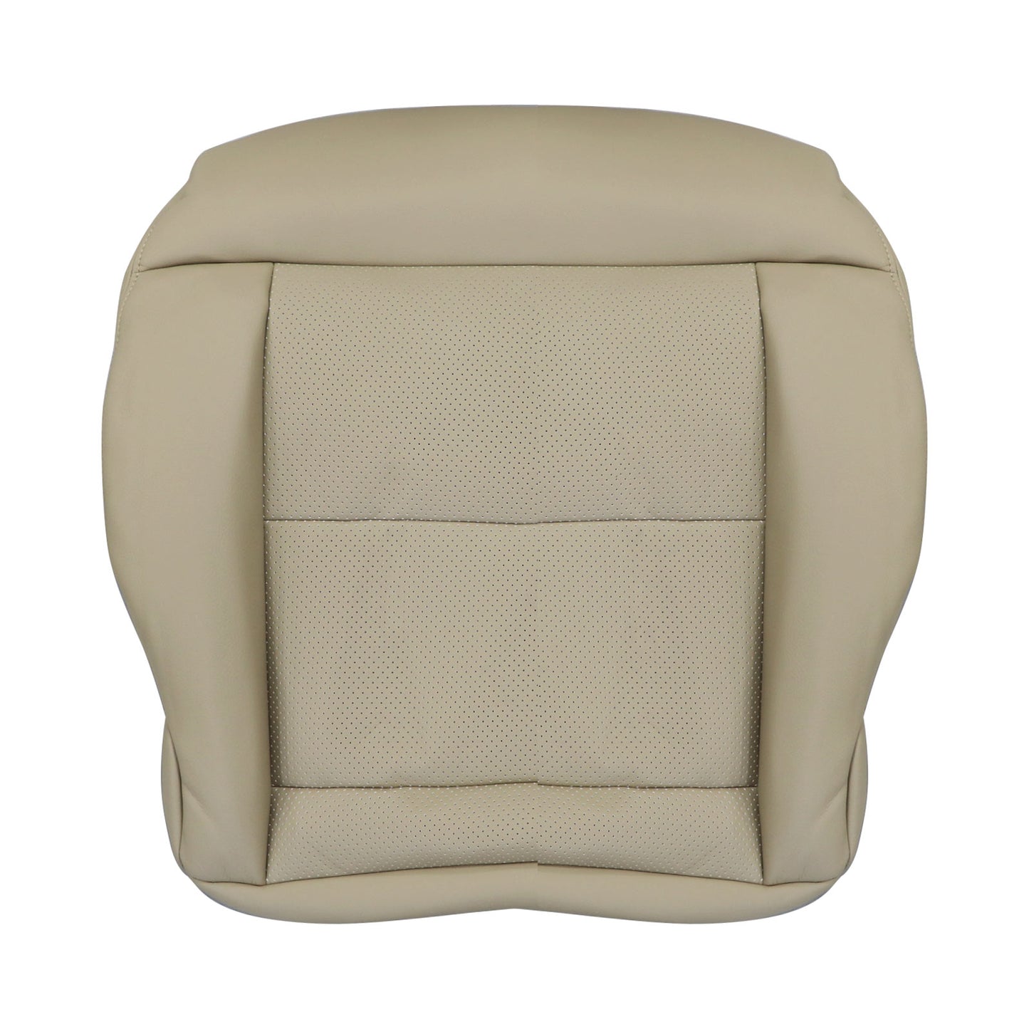 Fits 2010-2013 Mercedes Benz E350 Passenger Bottom Leather Seat Cover Beige Tan