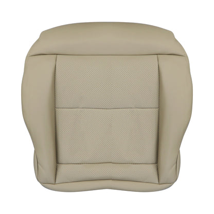 Fits 2010-2013 Mercedes Benz E350 Passenger Bottom Leather Seat Cover Beige Tan