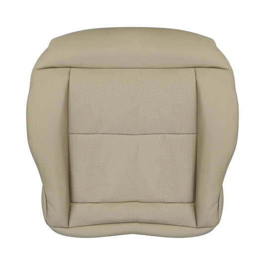 Fits 2010-2013 Mercedes Benz E350 Passenger Bottom Leather Seat Cover Beige Tan