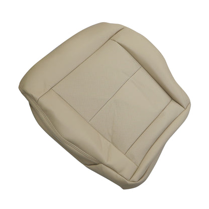 Fits 2010-2013 Mercedes Benz E350 Passenger Bottom Leather Seat Cover Beige Tan