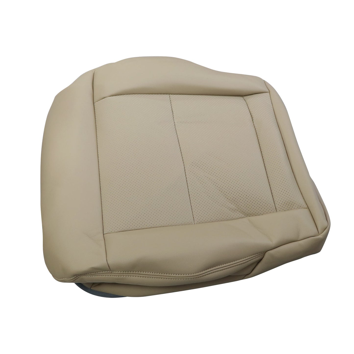 Fits 2010-2013 Mercedes Benz E350 Passenger Bottom Leather Seat Cover Beige Tan