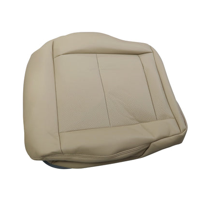 Fits 2010-2013 Mercedes Benz E350 Passenger Bottom Leather Seat Cover Beige Tan