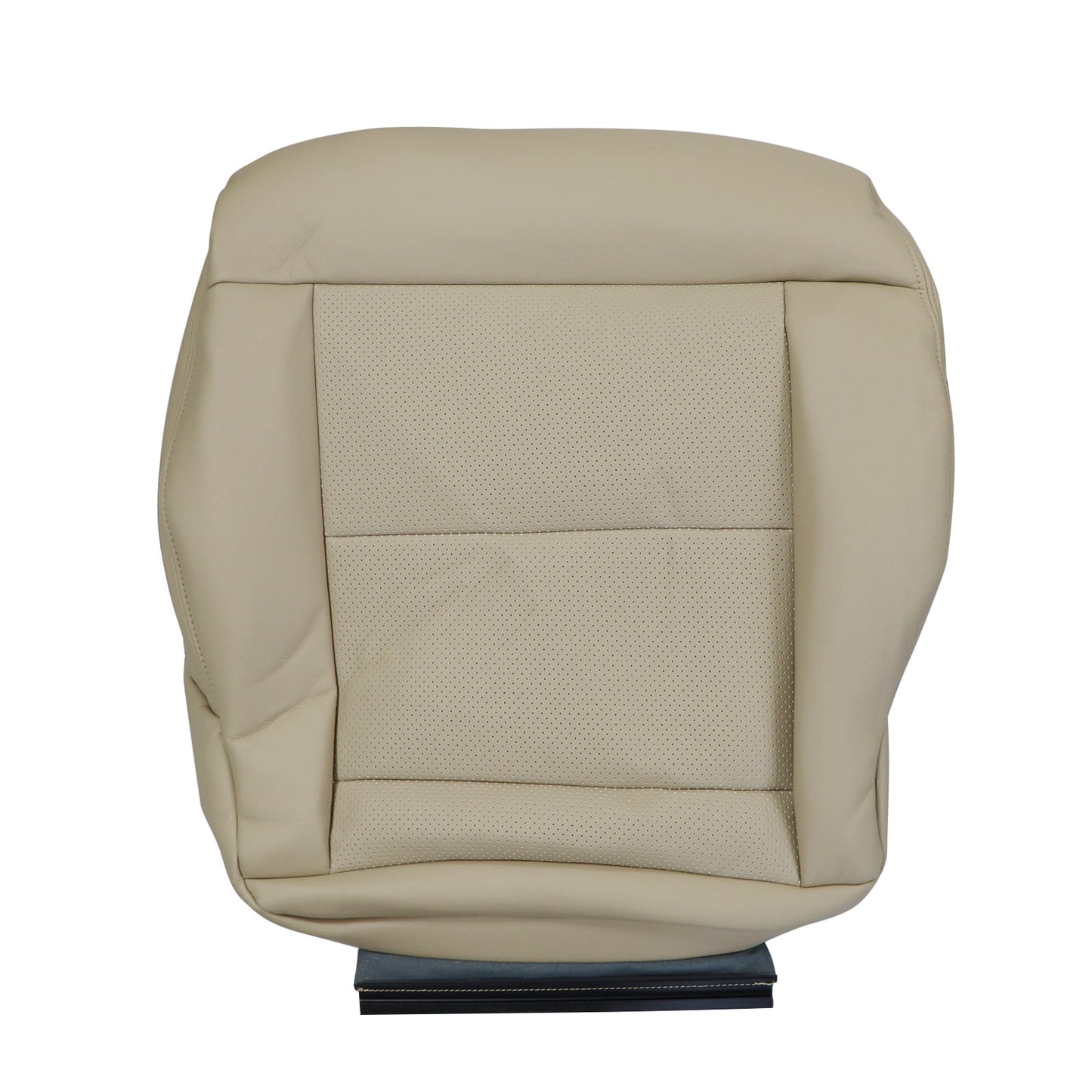 Fits 2010-2013 Mercedes Benz E350 Passenger Bottom Leather Seat Cover Beige Tan