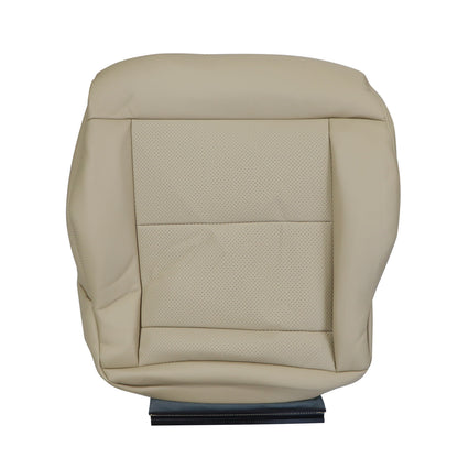 Fits 2010-2013 Mercedes Benz E350 Passenger Bottom Leather Seat Cover Beige Tan