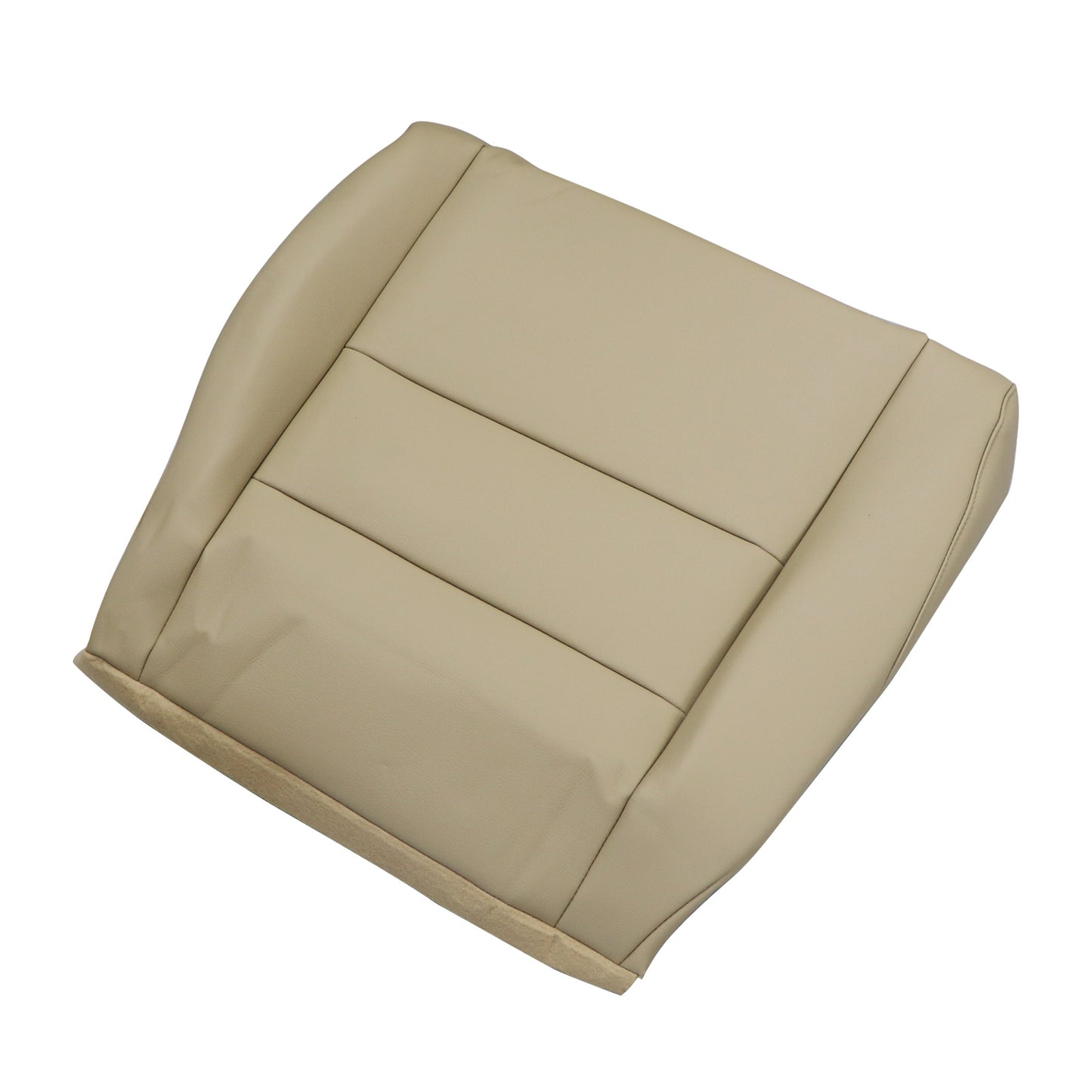 2007 2008 2009 2010 2011 For Honda CRV Passenger Bottom Leather Seat Cover Tan