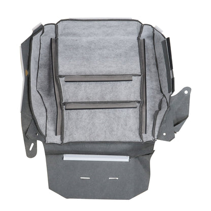 For 2007 2008 2009 2010 2011 Honda CRV Driver Bottom Leather Seat Cover Gray
