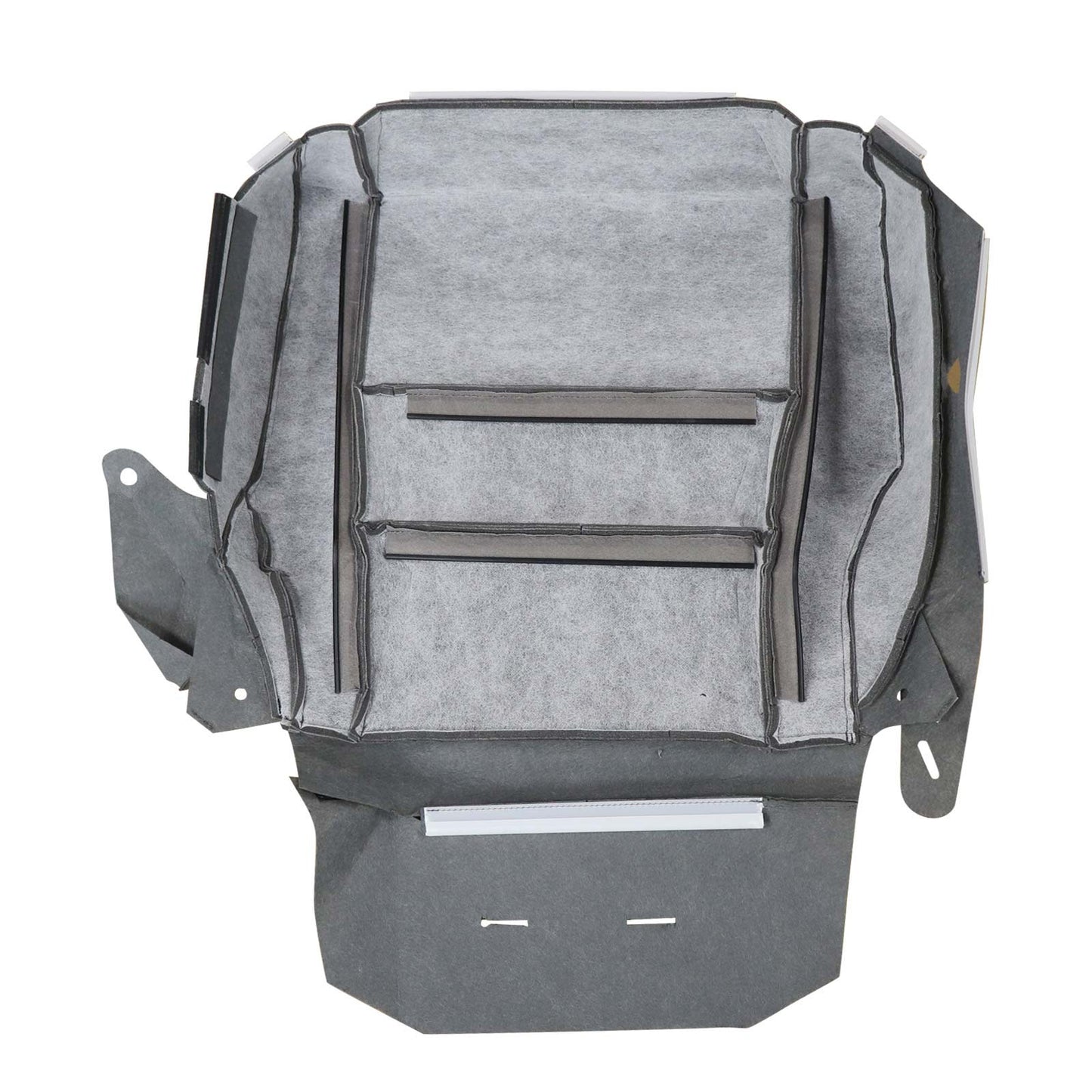 Fits 2007 2008 2009 2010 2011 Honda CRV Passenger Bottom Leather Seat Cover Gray