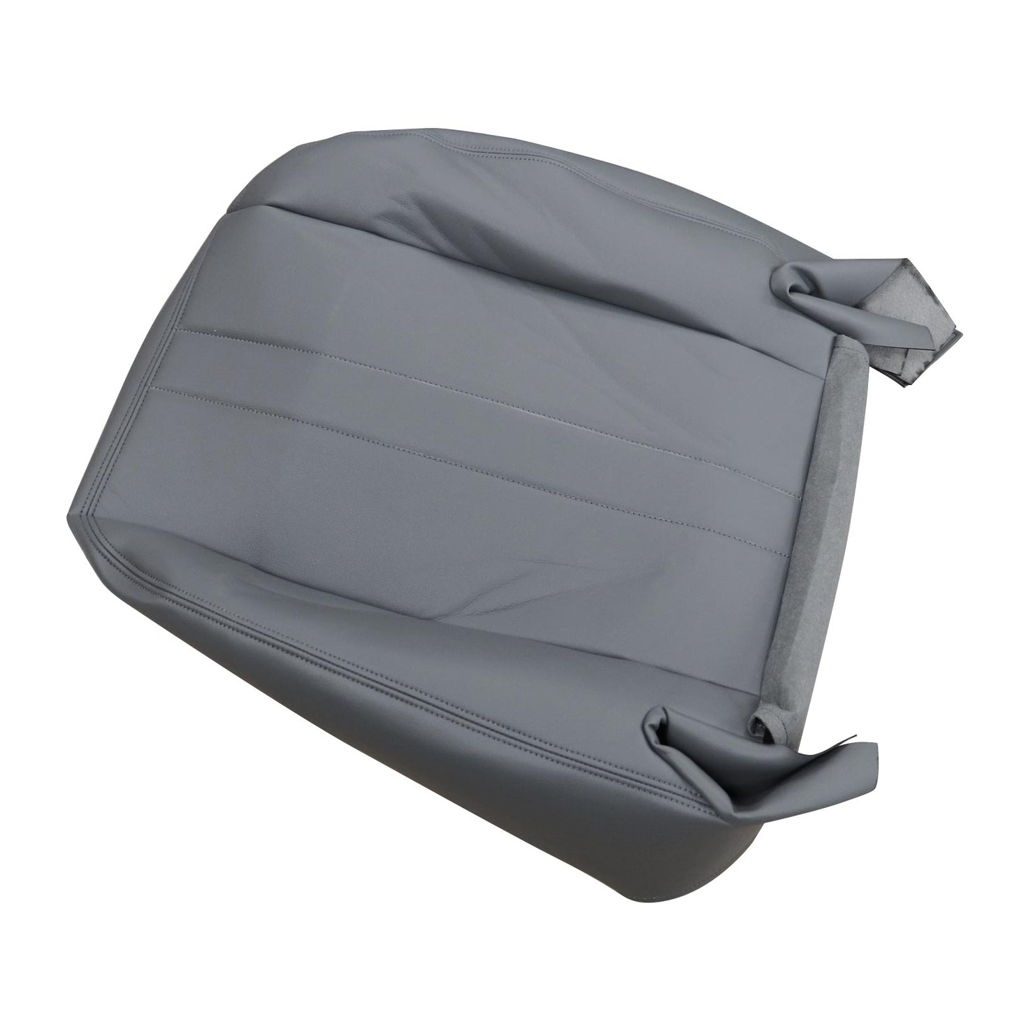 For 2012 2013 2014 Chevy Express Van 1500 2500 Driver Bottom Seat Cover Gray