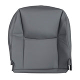 For 2006 2007 2008 2009 Lexus GX470 Driver Bottom Leather Seat Cover Dark Gray