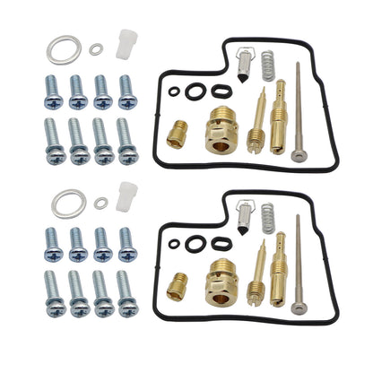 2Sets Carburetor Repair Carb Rebuild Kit For Honda VT750DC Shadow Spirit 2002-07