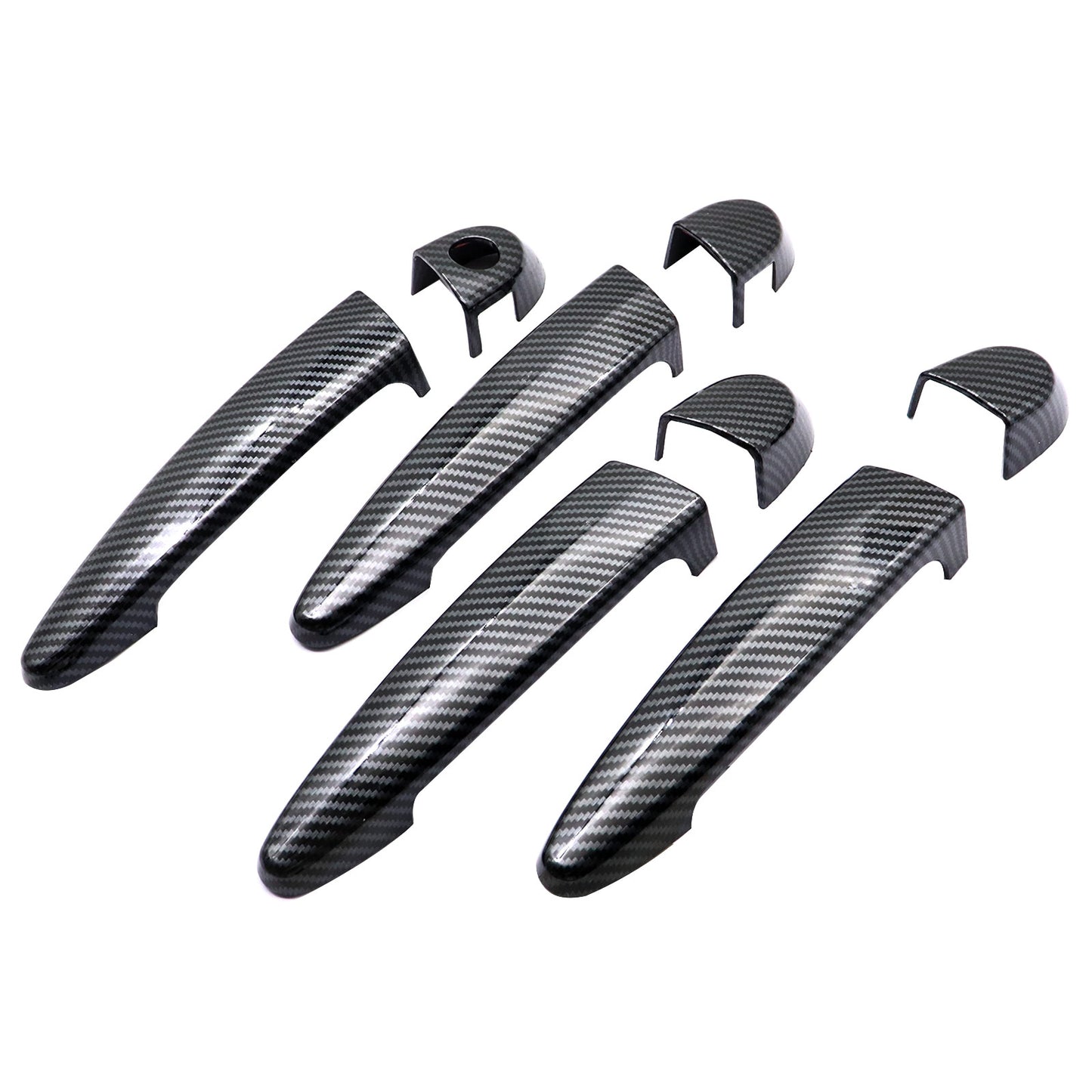 Carbon Fiber Door Handle Cover Fit BMW X1 X2 X3 X4 X5 X6 E87 E90 E91 E92 E93 F30