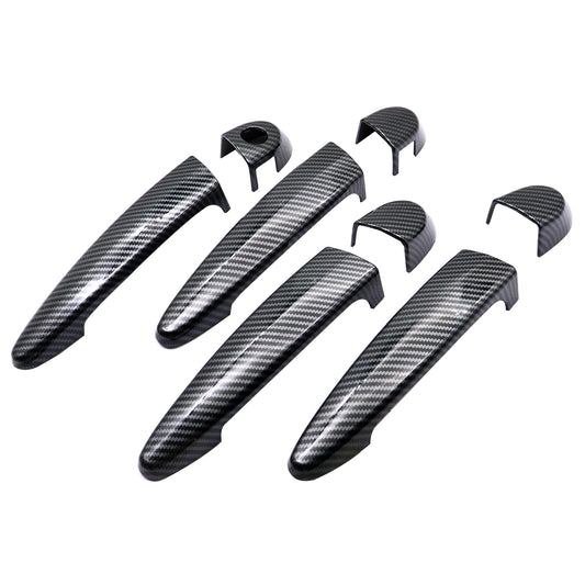 Carbon Fiber Door Handle Cover Fit BMW X1 X2 X3 X4 X5 X6 E87 E90 E91 E92 E93 F30