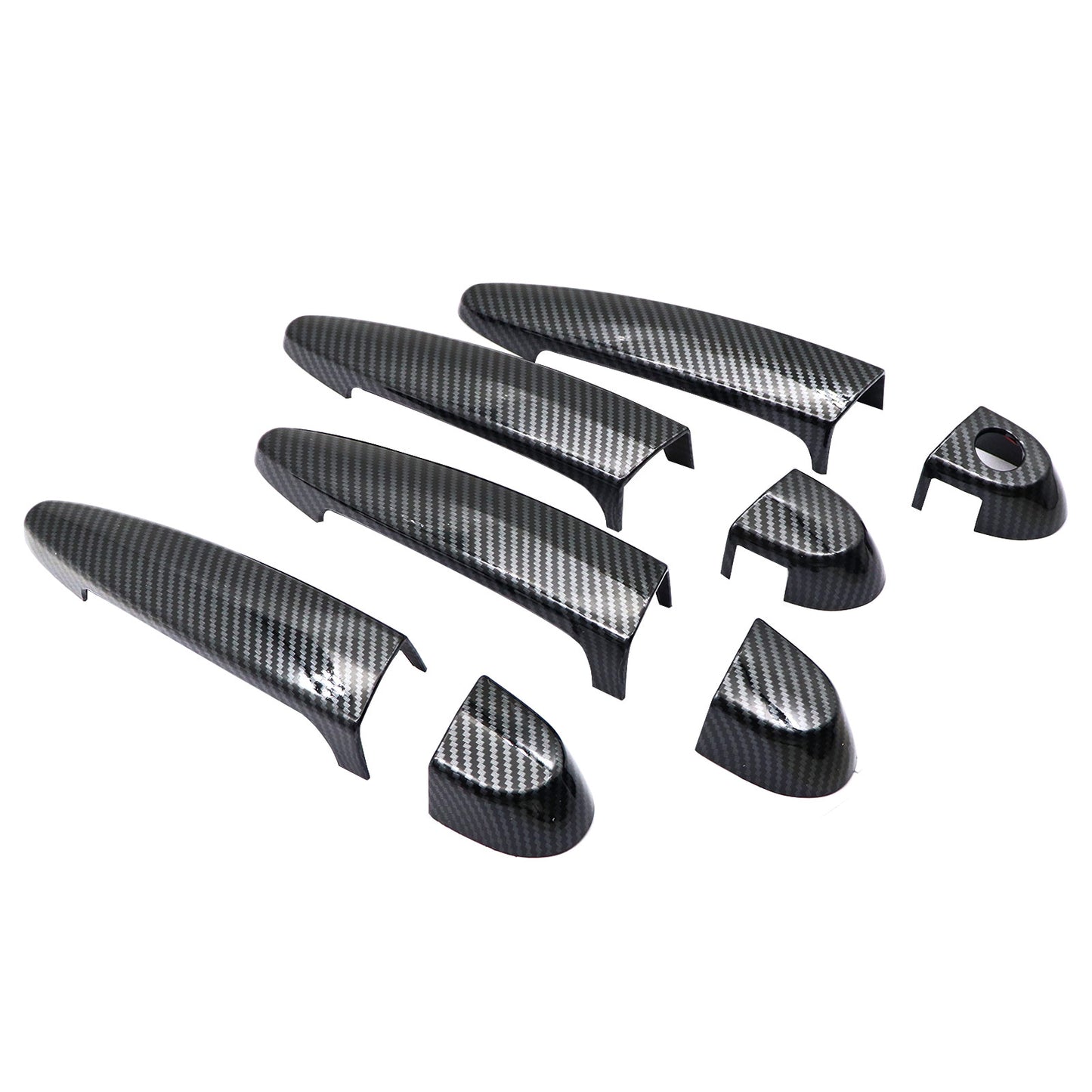 Carbon Fiber Door Handle Cover Fit BMW X1 X2 X3 X4 X5 X6 E87 E90 E91 E92 E93 F30