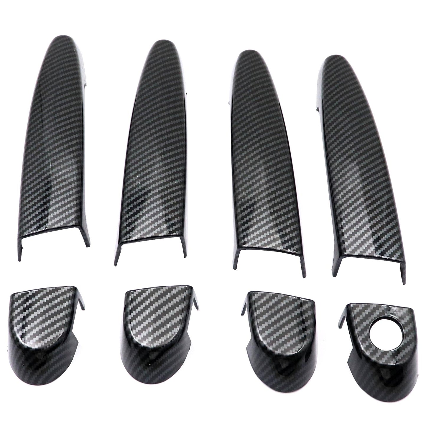 Carbon Fiber Door Handle Cover Fit BMW X1 X2 X3 X4 X5 X6 E87 E90 E91 E92 E93 F30