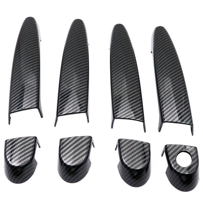 Carbon Fiber Door Handle Cover Fit BMW X1 X2 X3 X4 X5 X6 E87 E90 E91 E92 E93 F30
