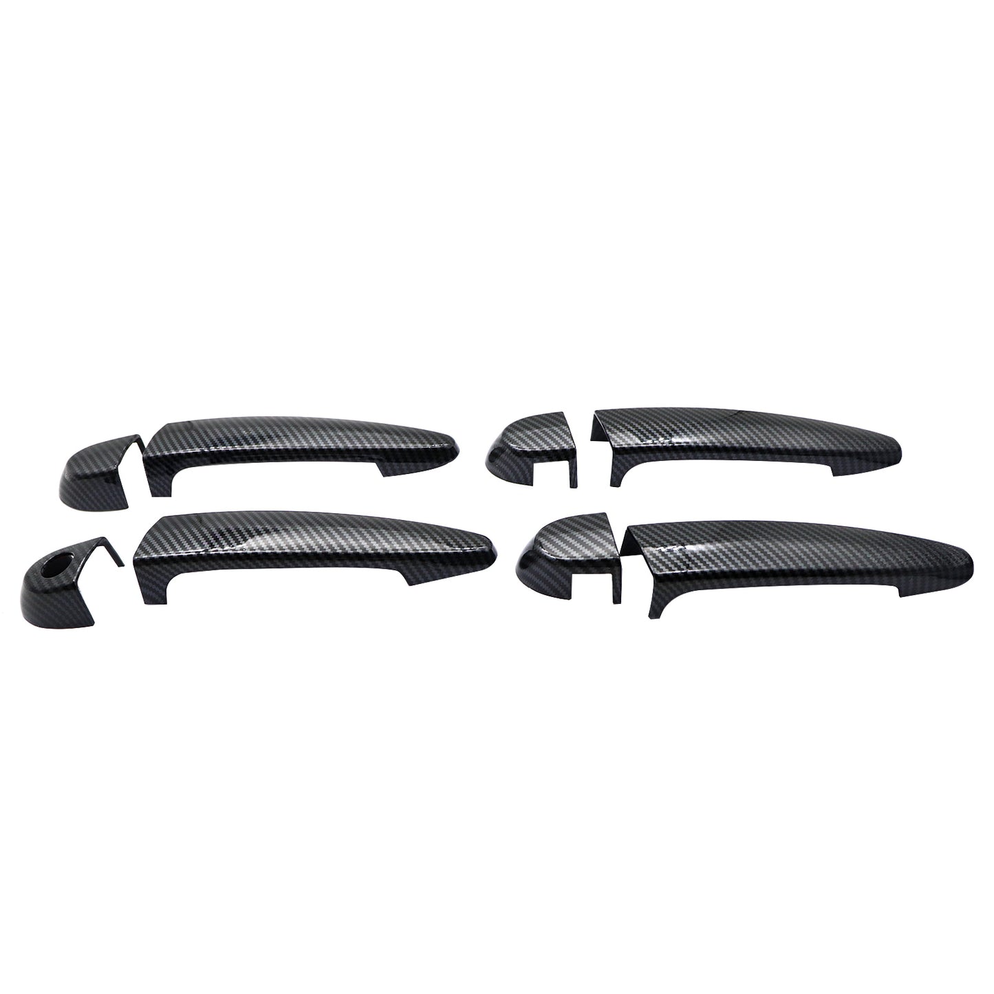 Carbon Fiber Door Handle Cover Fit BMW X1 X2 X3 X4 X5 X6 E87 E90 E91 E92 E93 F30