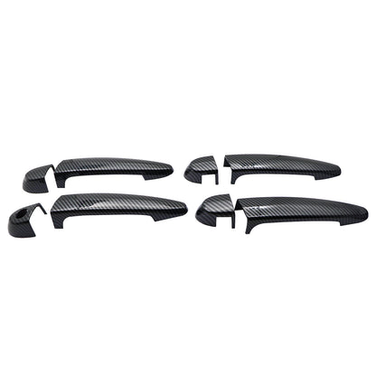 Carbon Fiber Door Handle Cover Fit BMW X1 X2 X3 X4 X5 X6 E87 E90 E91 E92 E93 F30