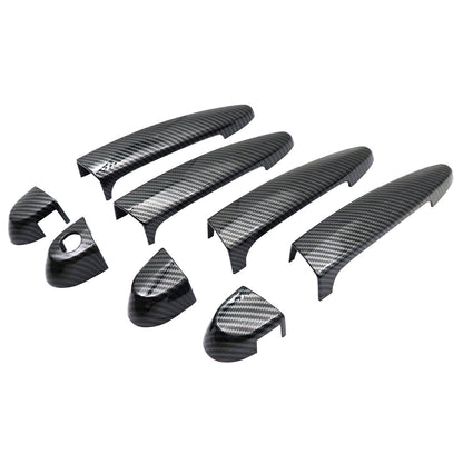 Carbon Fiber Door Handle Cover Fit BMW X1 X2 X3 X4 X5 X6 E87 E90 E91 E92 E93 F30