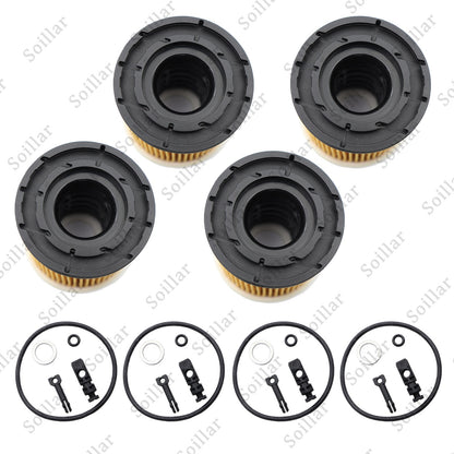4Pcs High Quality Oil Filter Pack With Seals for 2022 Hyundai Tucson Hybrid 1.6L