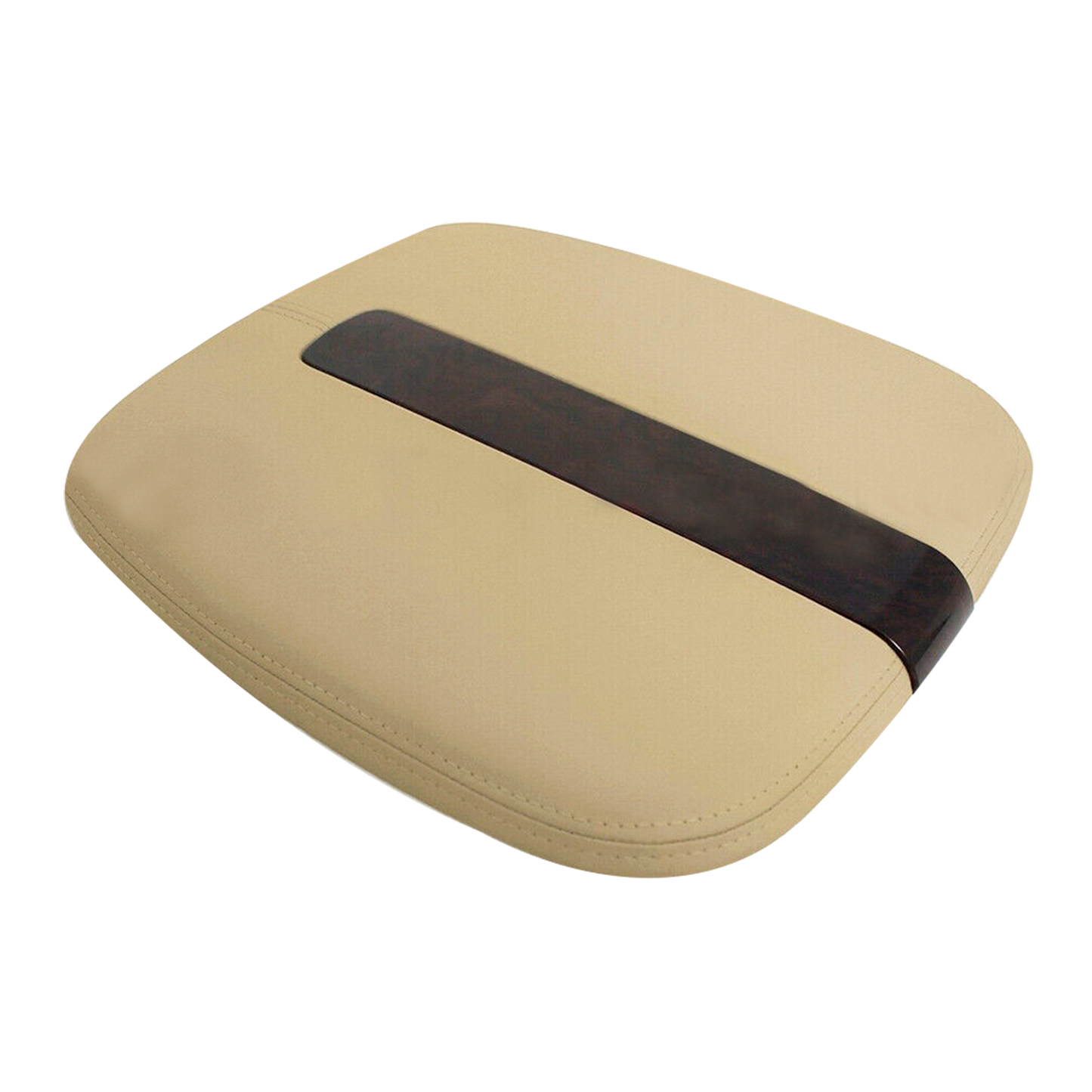 For 2009-2014 Cadillac Escalade EXT ESV Leather Center Console Armrest Cover Tan