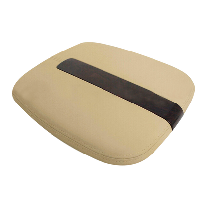 For 2009-2014 Cadillac Escalade EXT ESV Leather Center Console Armrest Cover Tan