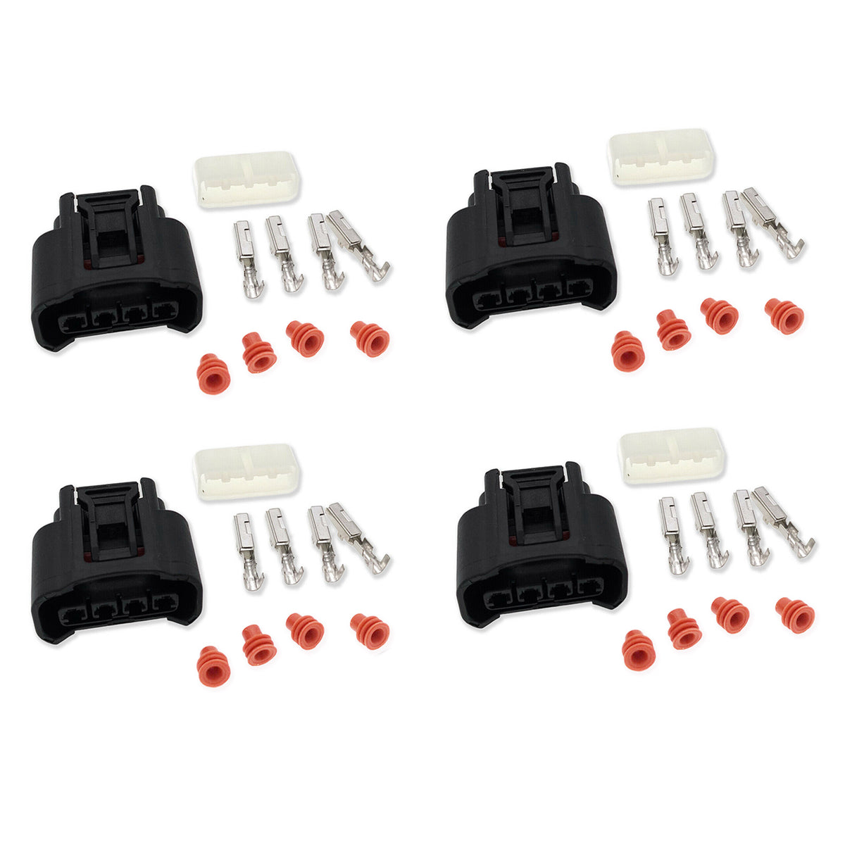 4Pcs Ignition Coil Plug Harness Connector For Toyota Prius Camry 90980-11885 US