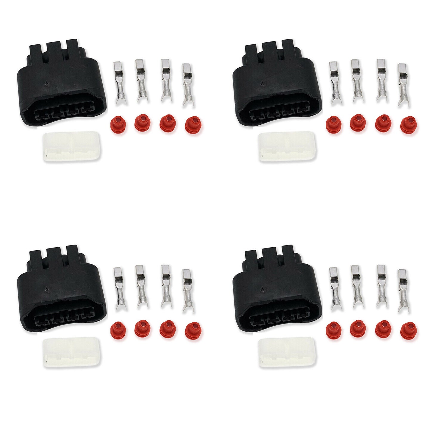 4Pcs Ignition Coil Plug Harness Connector For Toyota Prius Camry 90980-11885 US