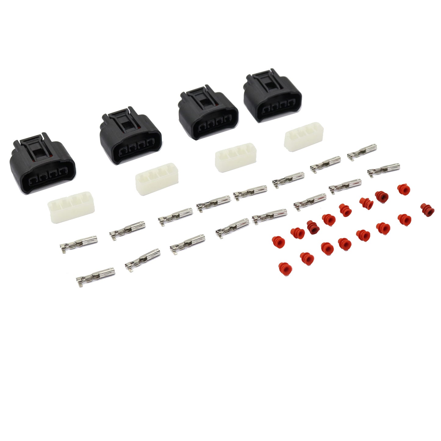 4Pcs Ignition Coil Plug Harness Connector For Toyota Prius Camry 90980-11885 US