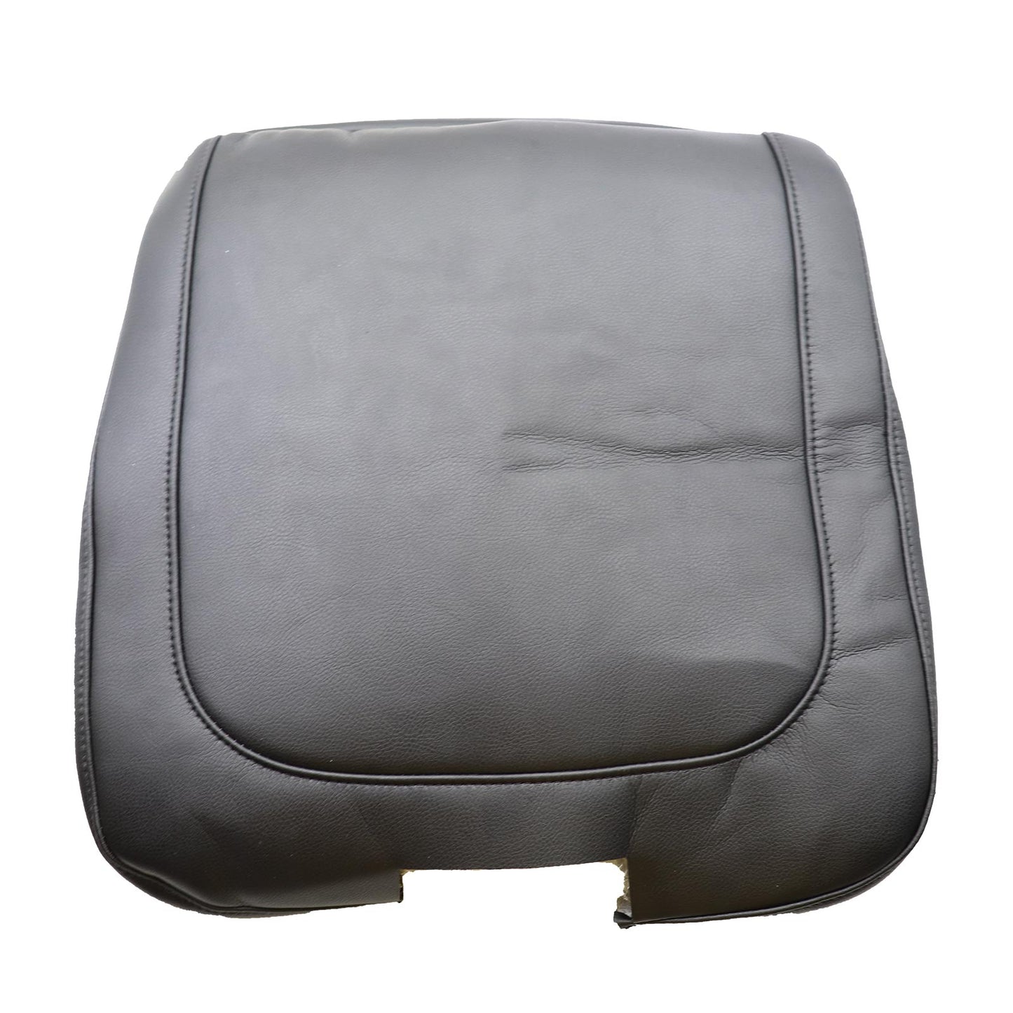 For 2013-2018 Dodge Ram Leather Center Console Lid Armrest Seat Cover Black