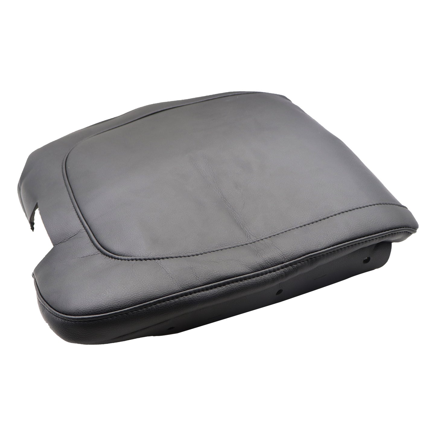 For 2013-2018 Dodge Ram Leather Center Console Lid Armrest Seat Cover Black