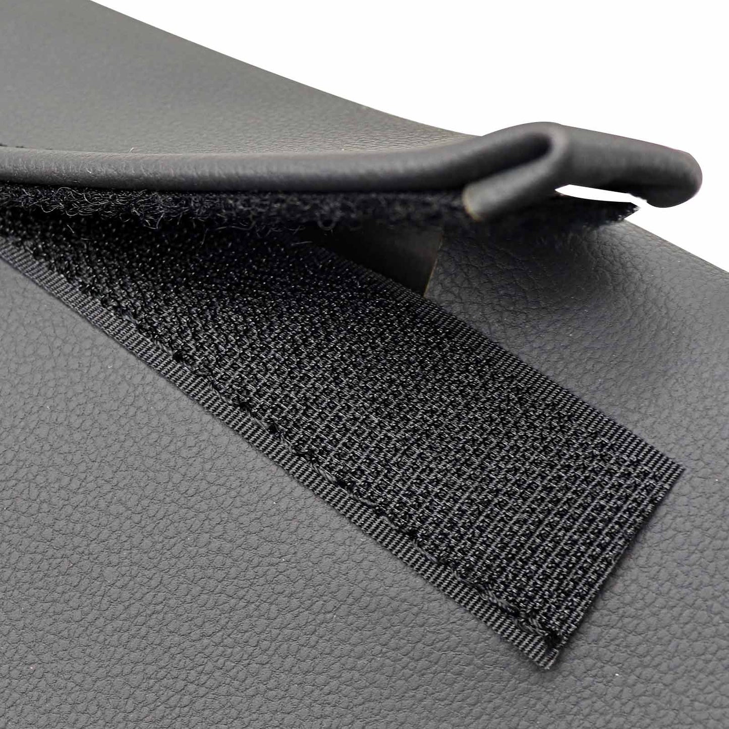 Leather Armrest Console Jump Seat Cover For 2007-2013 GMC Sierra Yukon Black