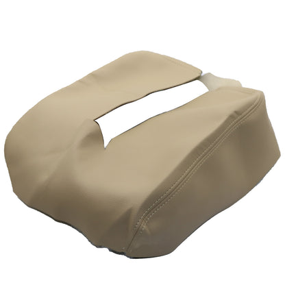 Console Leather Armrest Cover for Chevy Tahoe Suburban Silverado 07-13 Tan