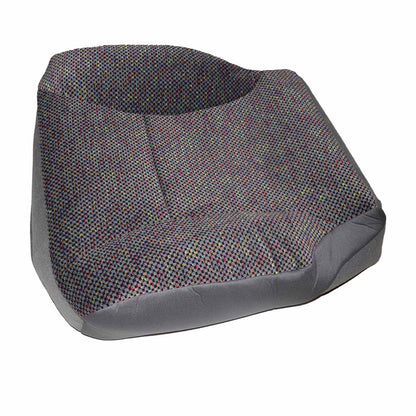 For 1998-2002 Dodge Ram Base Crew Cab Driver Bottom Cloth Seat Cover Mist Gray