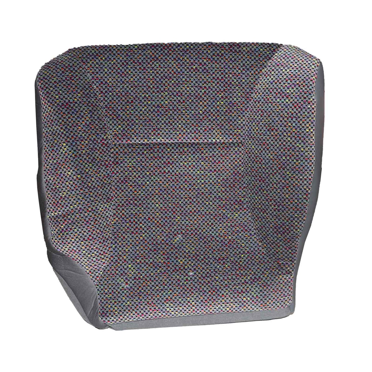 For 1998-2002 Dodge Ram Base Crew Cab Driver Bottom Cloth Seat Cover Mist Gray
