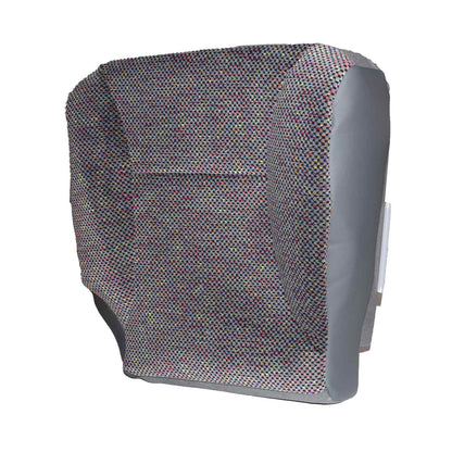 For 1998-2002 Dodge Ram Base Crew Cab Driver Bottom Cloth Seat Cover Mist Gray