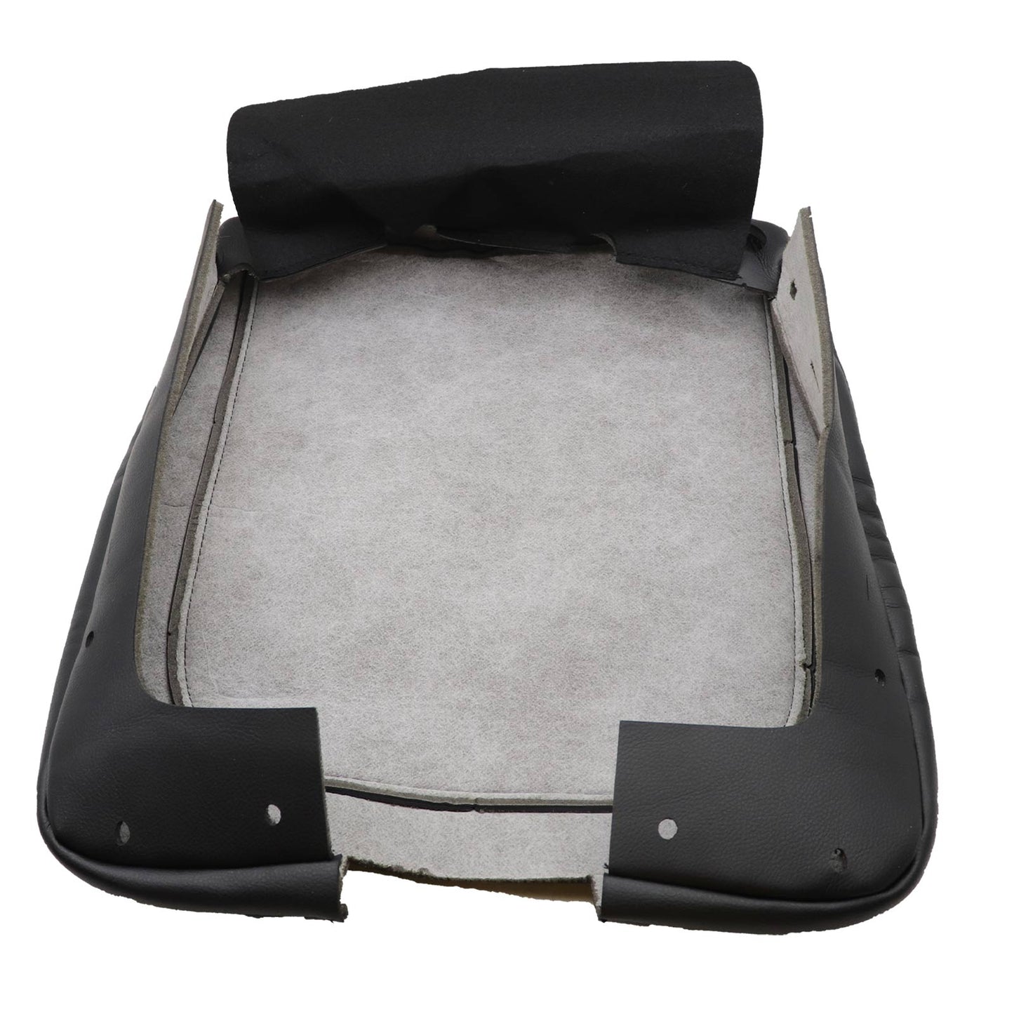 For 2013-2018 Dodge Ram Leather Center Console Lid Armrest Seat Cover Black